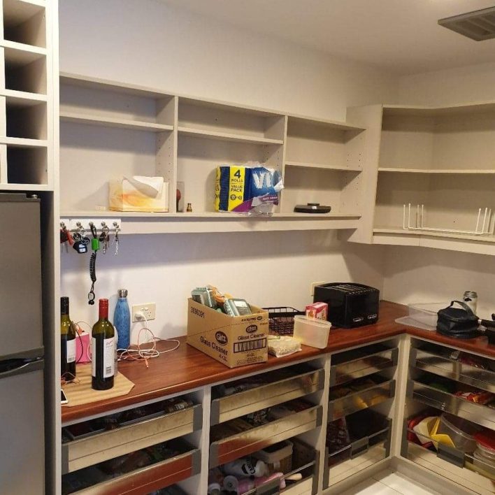 buttler pantry before renovation sunshine coast