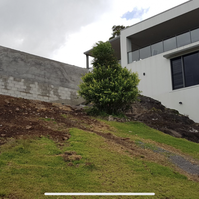 above ground pool luxury house build sunshine coast