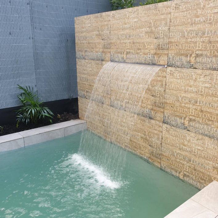 water feature pool noosa