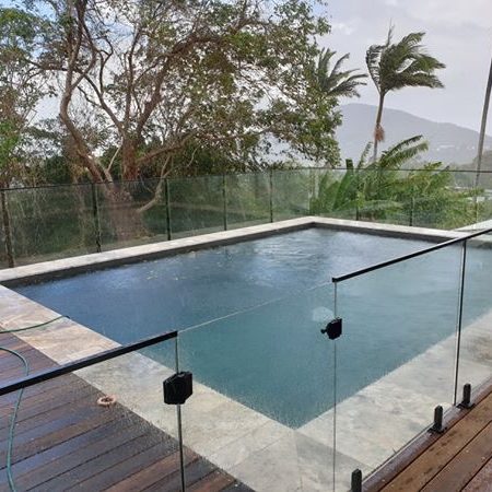 Above ground concrete pool built in Yaroomba Above ground concrete pool sunshine coast